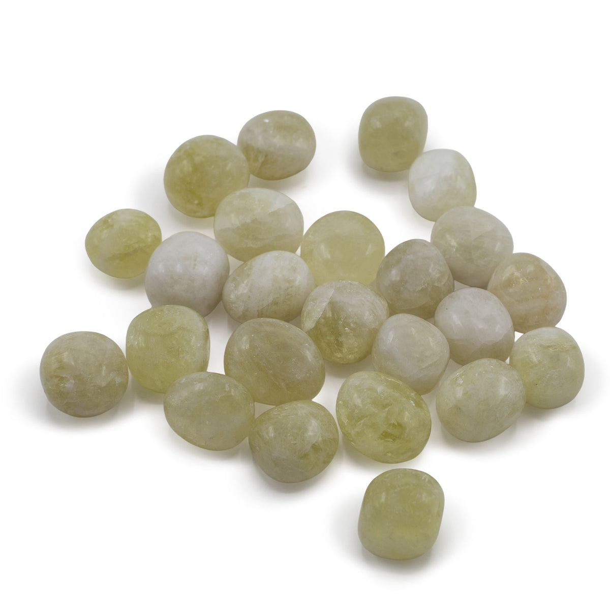 Brazilian Citrine Tumbled Stones – Pack of 24, 20–30mm