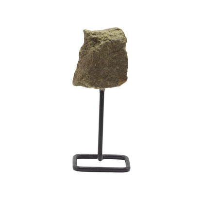 Raw Epidote Crystal on Stand – Natural Mineral Specimen