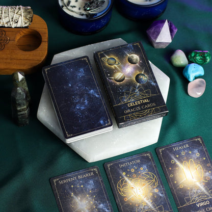 Celestial Energy Atlas Oracle Cards – 40-Card Astrology Deck