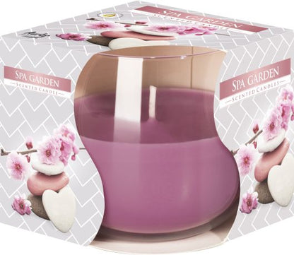 Scented Glass Jar Candle - Garden SPA