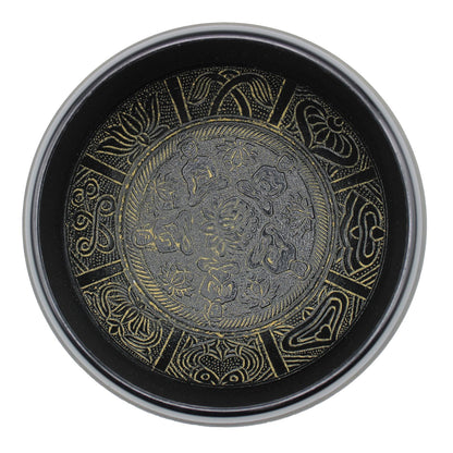 Large Tibetan Singing Bowl – Five Buddha Brass Meditation Bowl 21cm