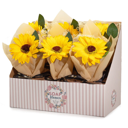 Sunflower Soap Flower Bouquet | Single Sunflower Gift