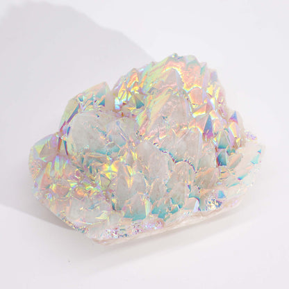 Large Angel Aura Quartz Cluster – Enhanced 8–15cm