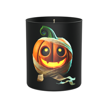 Pumpkin Halloween 200g Black Candle ‘Dark Noir’