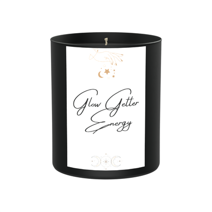 Glow Getter Energy 200g Black Candle ‘Dark Noir’