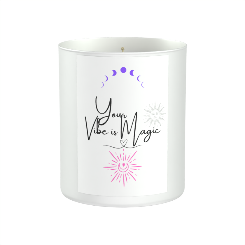 Your Vibe Is Magic 200g White candle ‘Sandy Bay'