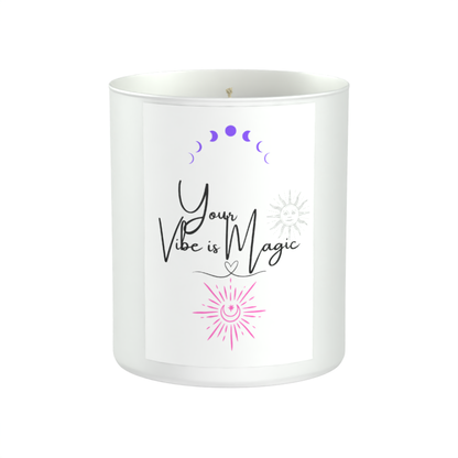 Your Vibe Is Magic 200g White candle ‘Sandy Bay'