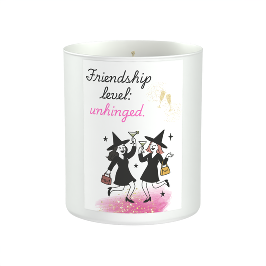 Friendship Unhinged 200g White candle ‘Sandy Bay'
