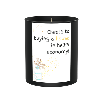 Humour New House 200g Black Candle ‘Dark Noir’