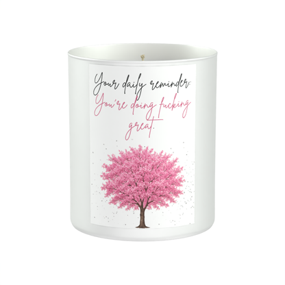 You're Doing Great 200g White candle ‘Sandy Bay'