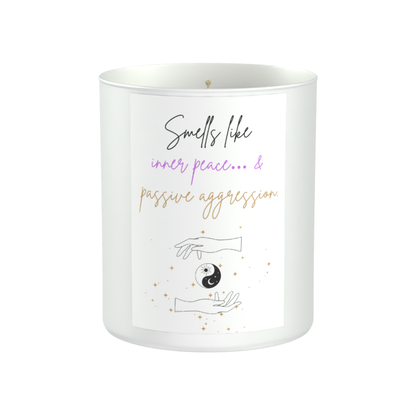 Smells Like Peace 200g White candle ‘Sandy Bay'