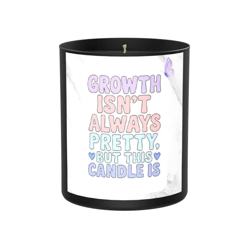 Growth Isn’t Always Pretty, But This Candle Is 200g Black Candle ‘Dark Noir’
