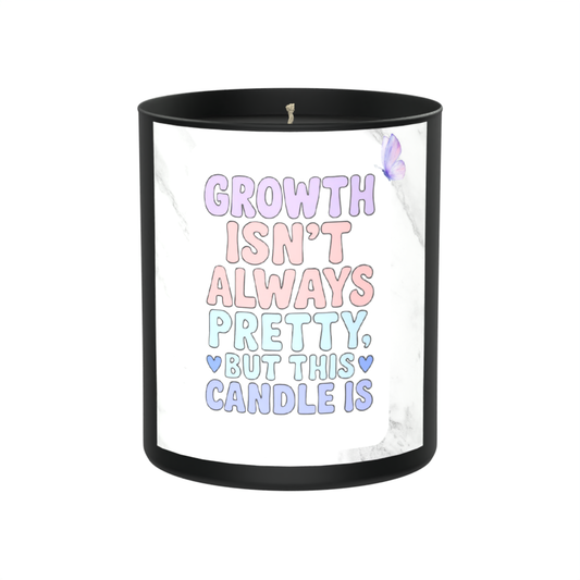 Growth Isn’t Always Pretty, But This Candle Is 200g Black Candle ‘Dark Noir’