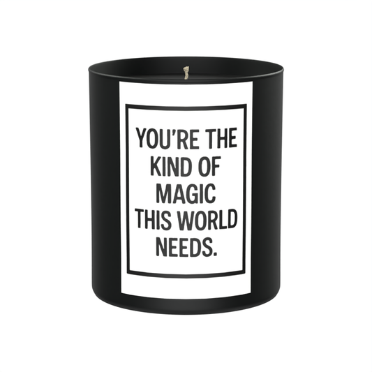 You’re the Kind of Magic This World Needs 200g Black Candle ‘Dark Noir’