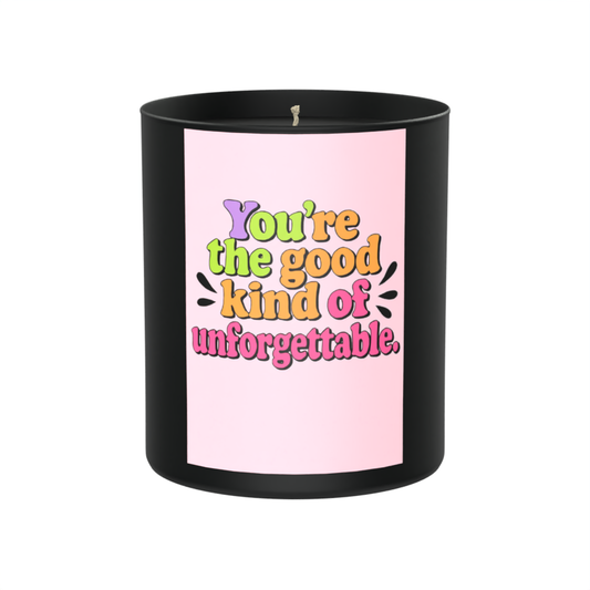 You’re the good kind of unforgettable 200g Black Candle ‘Dark Noir’