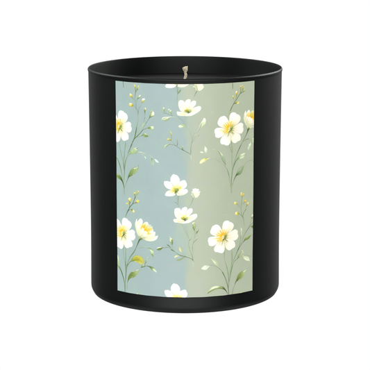 Wildflower Candle | Botanical Floral Candle Gift for Her