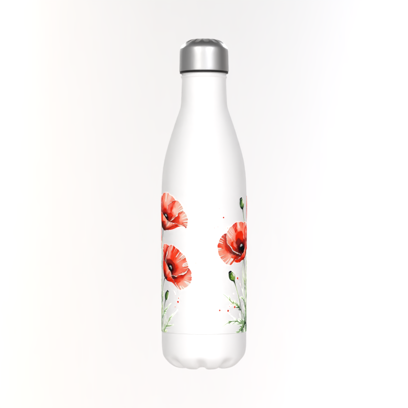 Poppy Bloom Edition- Classic 50cl Thermos Bottle