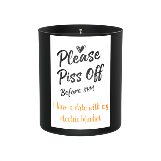Please P*ss Off 200g Black Candle ‘Dark Noir’