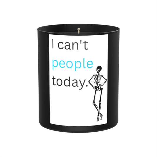 I can't people today. 200g Black Candle ‘Dark Noir’