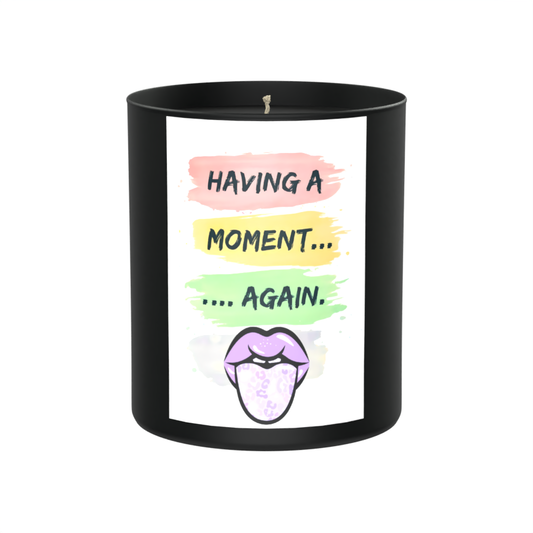 Having a moment... again.200g Black Candle ‘Dark Noir’