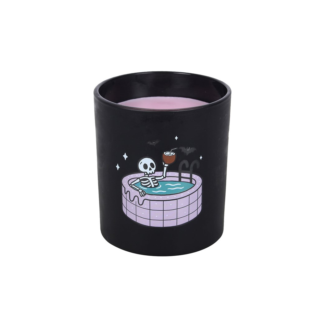 Coconut & Coffins Scented Candle – Gothic Coconut Candle