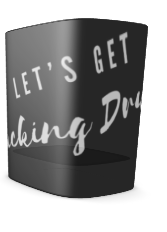 Let’s Get Fucking Drunk Shot Glass | Funny Gift UK