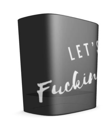 Let’s Get Fucking Drunk Shot Glass | Funny Gift UK