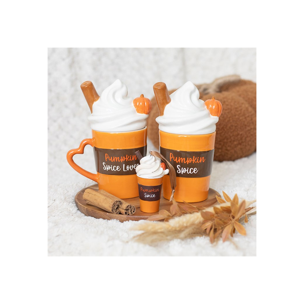 Pumpkin Spice Latte Hanging Ornament – Autumn Decoration