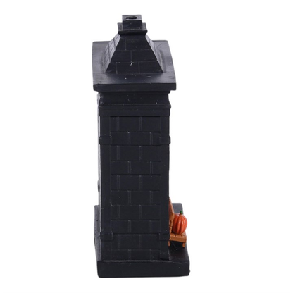 Haunted Library Halloween Incense Cone Holder