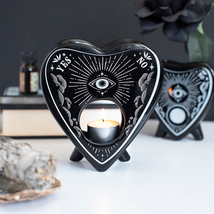Black Planchette Oil Burner & Wax Melt Burner – Witchy Décor