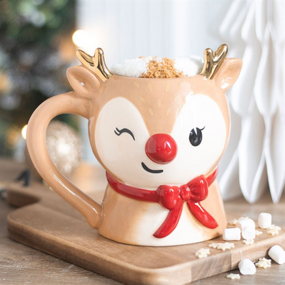 Ruby the Reindeer Mug & Fluffy Socks Christmas Gift Set