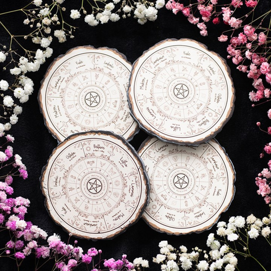 Wheel of the Year Coaster Set