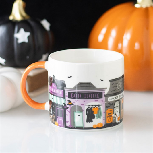 Spooky Street Halloween Mug – 350ml Ceramic Spooky Mug