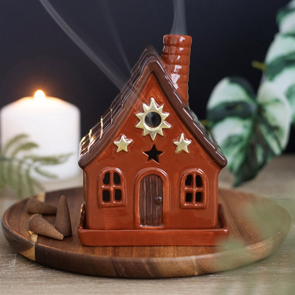 Hearth Cottage Incense Cone Holder – Witchy Home Décor