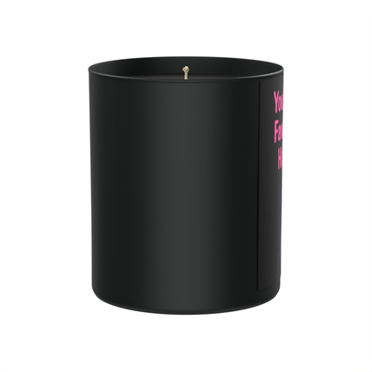 You’re My Favourite Human 200g Black Candle ‘Dark Noir’