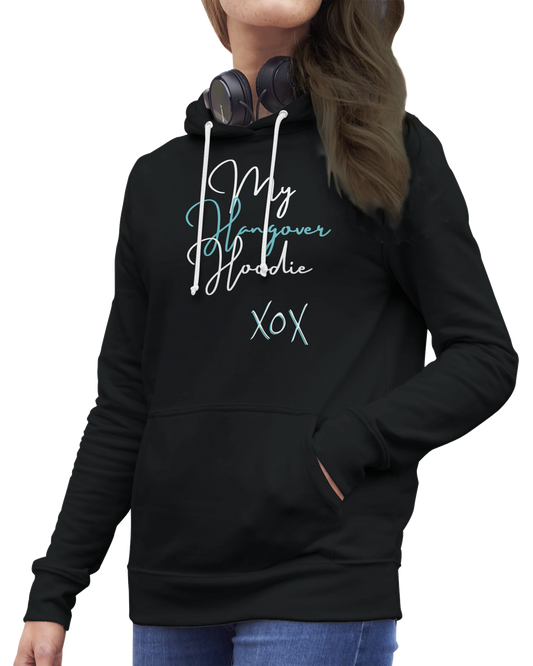 My Hangover Hoodie Premium Womens Pullover Hoodie Black